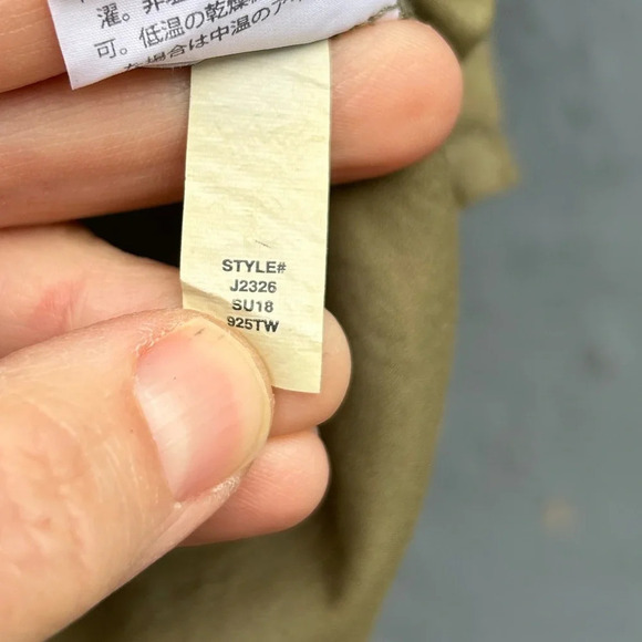 J Crew Collared  popover shirt, size M - Picture 7 of 8